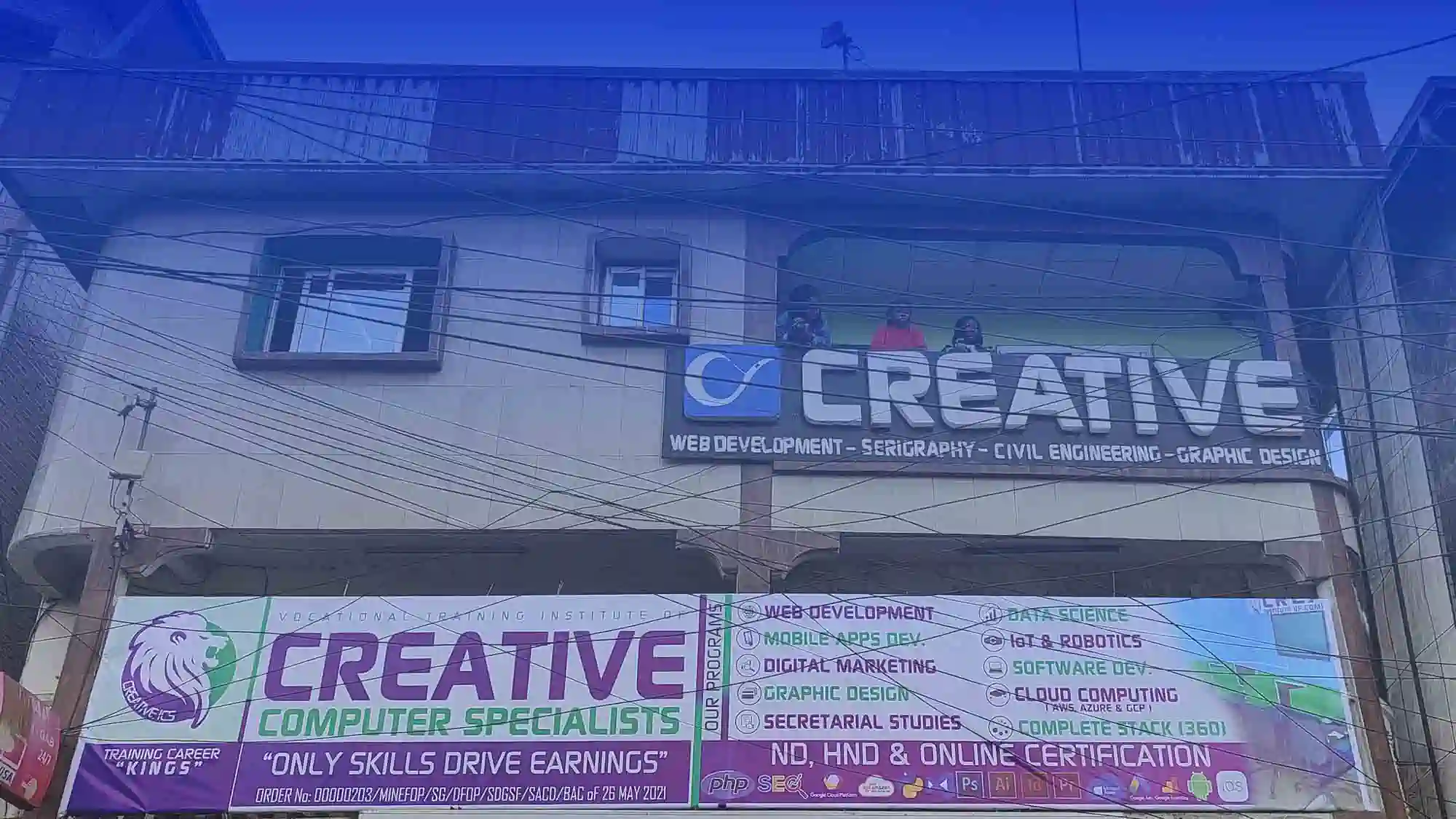 VTI-CREATIVE-CS training premise (Building), Located in Molyko Buea
