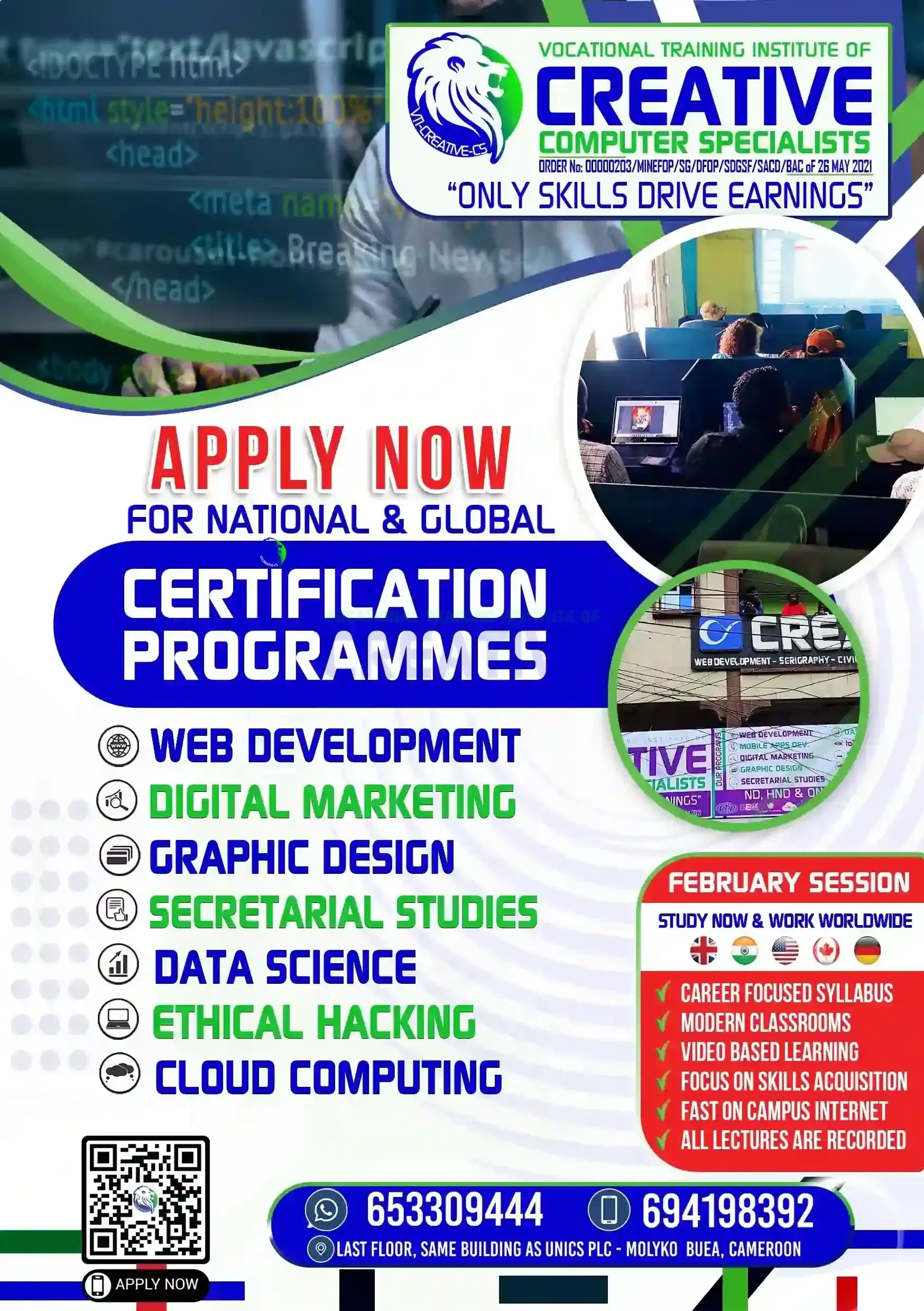 October 2025 vocational training session at VTI-CREATIVE-CS